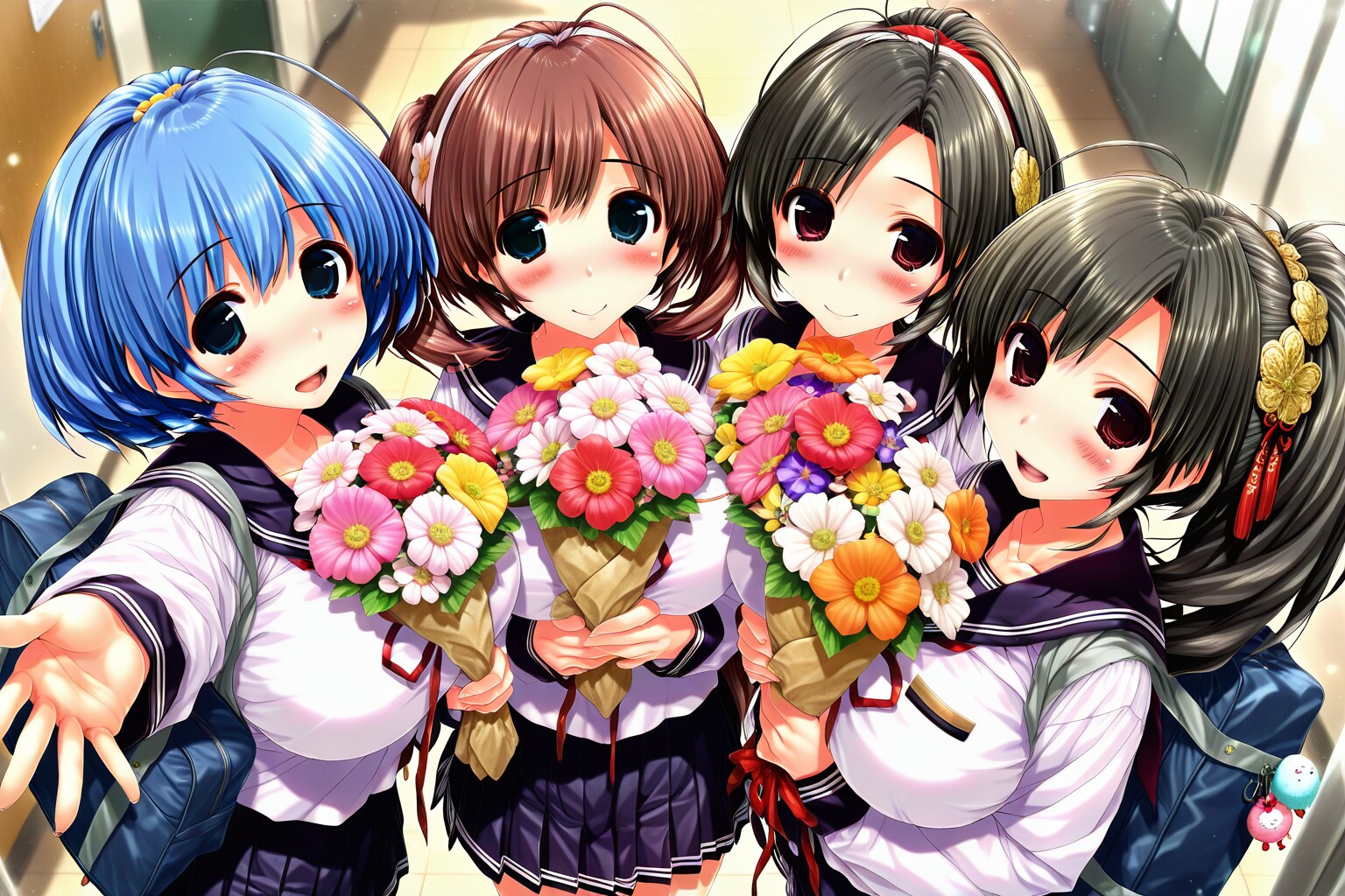 企画参加用(ちちぷい入学式) | の人気AIイラスト・グラビア