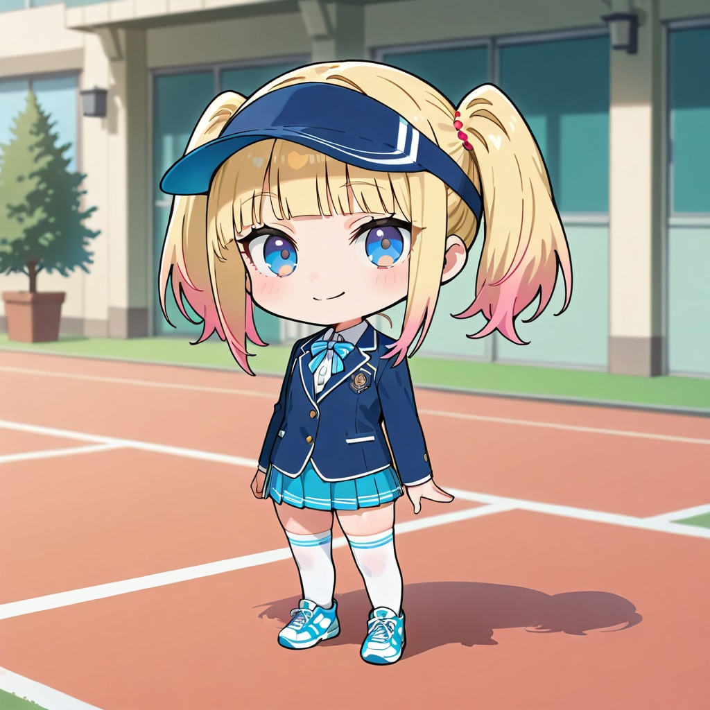 ブレザーを着たみんと♪