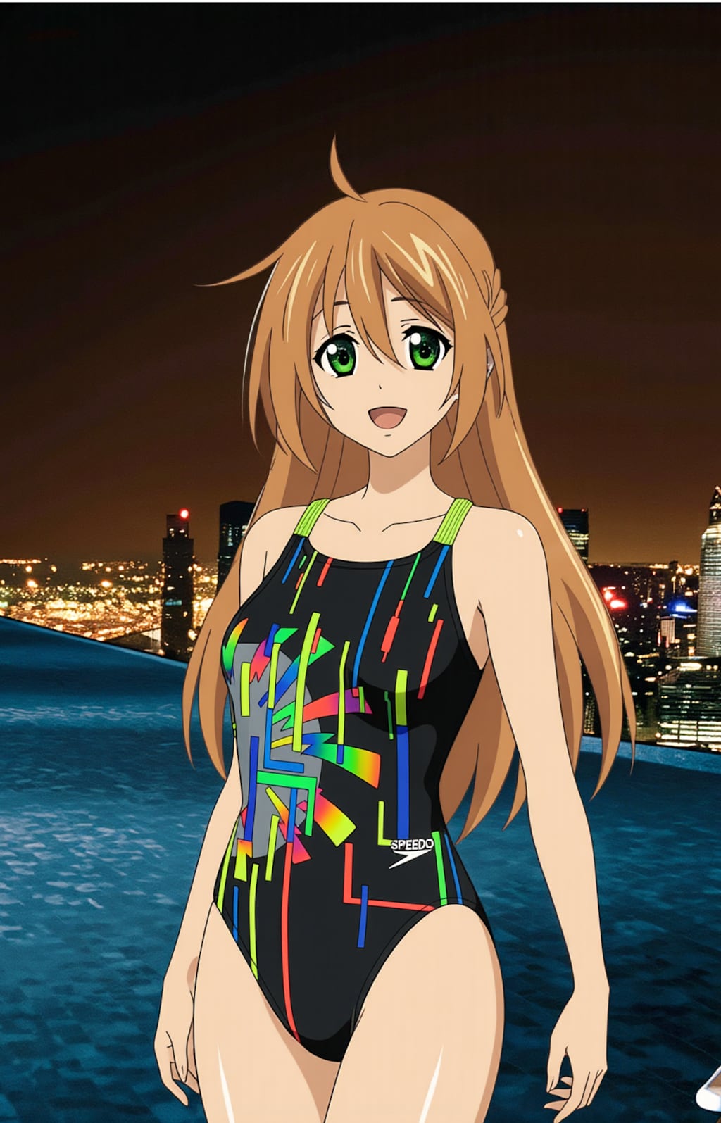 日高ユメミの競泳水着姿詰め合わせ　第1弾