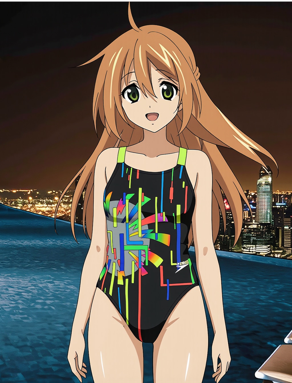 日高ユメミの競泳水着姿詰め合わせ　第1弾