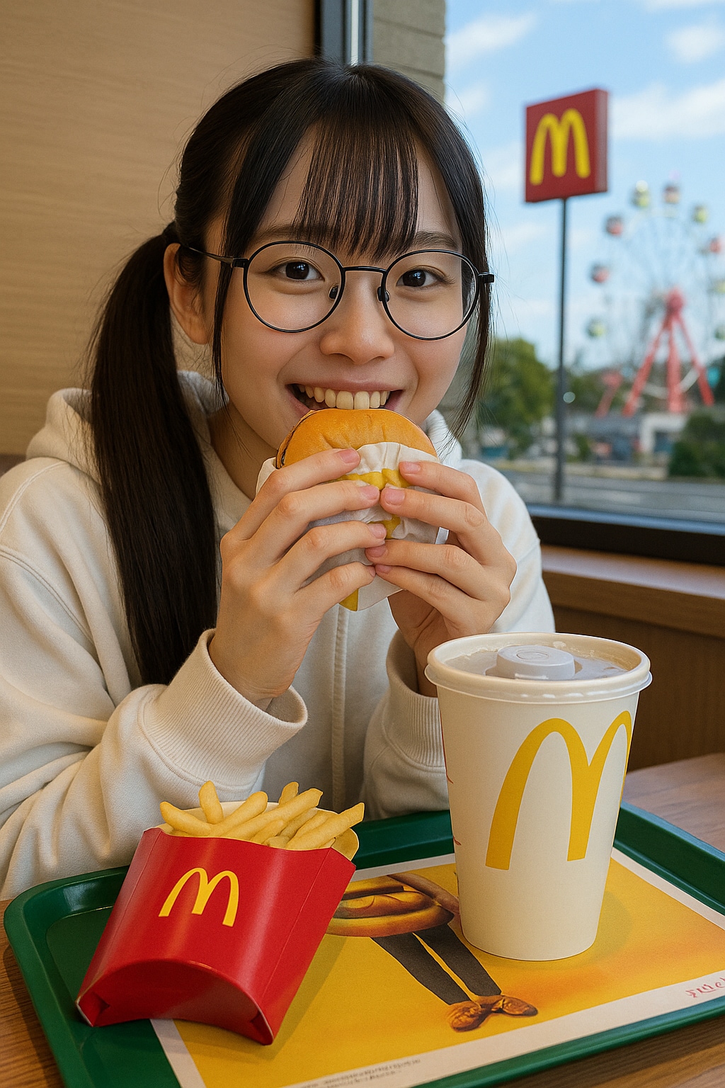 彼女とマックデート🍟🍔