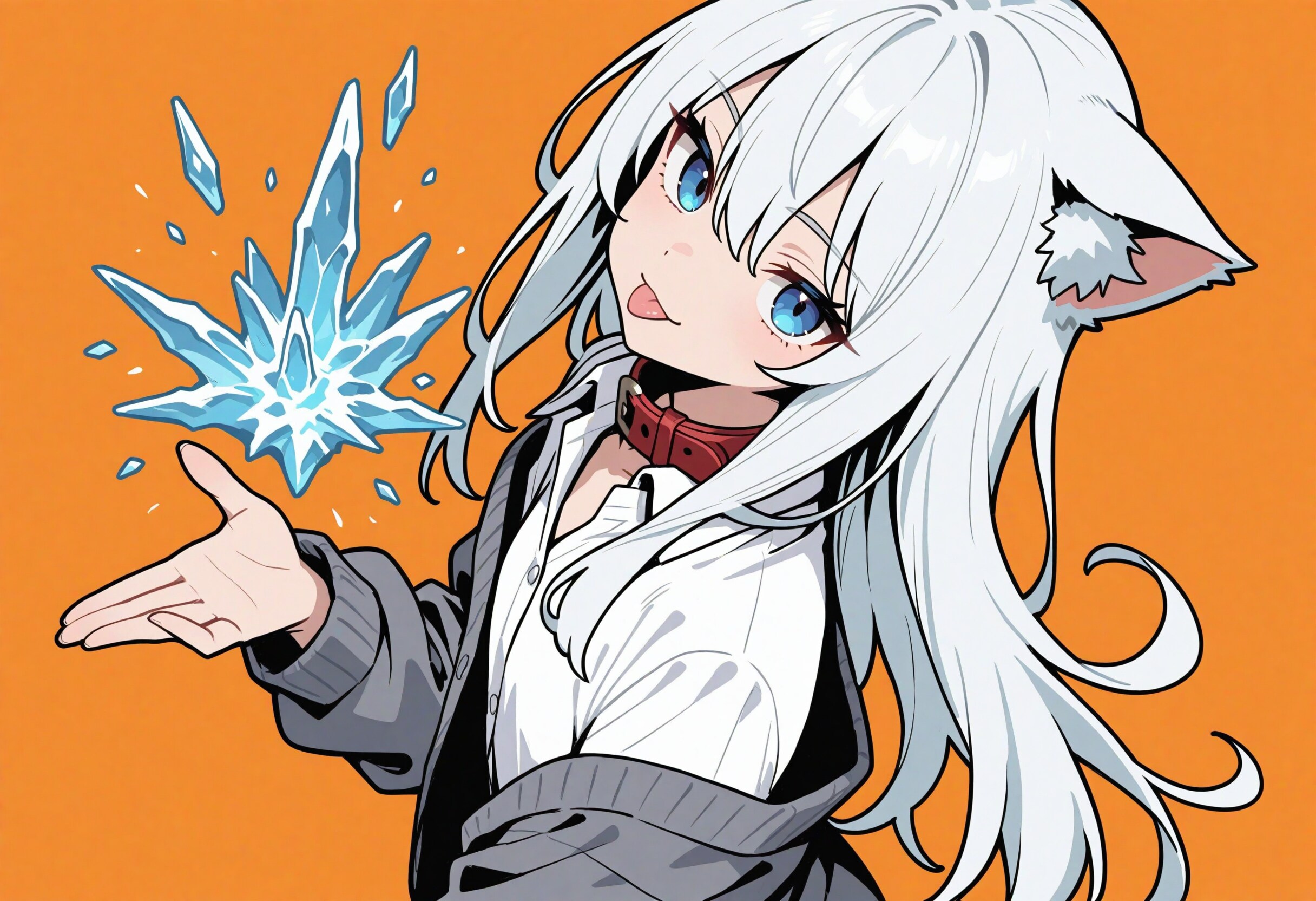 見て、氷魔法〜 | の人気AIイラスト・グラビア