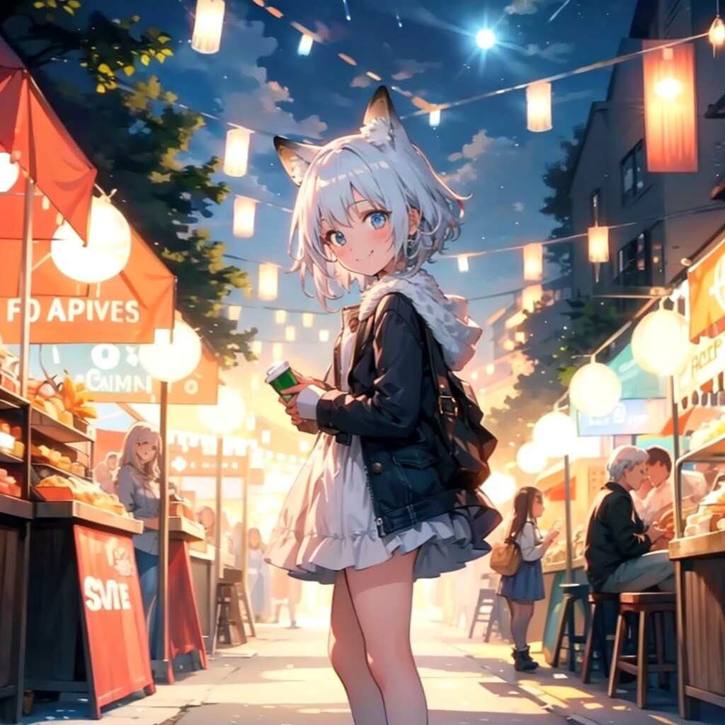 屋台巡りを楽しみたい