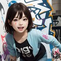 グラフィティアート少女 8枚目