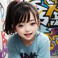 グラフィティアート少女 9枚目