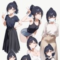 マスク女子 2枚目
