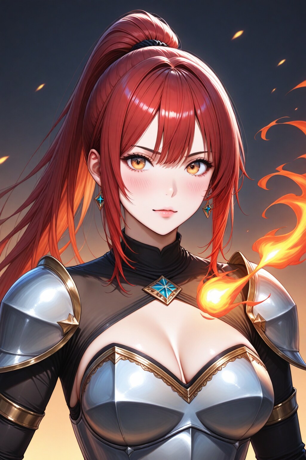 戦場の赤毛戦士 | の人気AIイラスト・グラビア