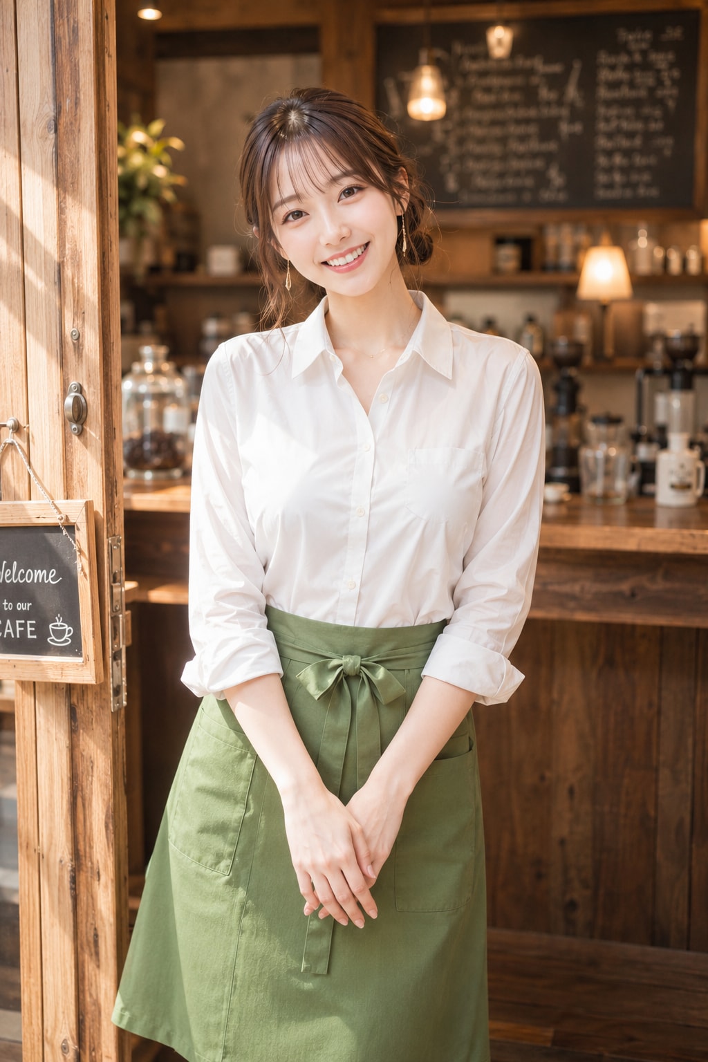 カフェ店員さん