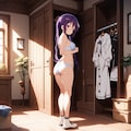 天々座理世着替え中 2枚目