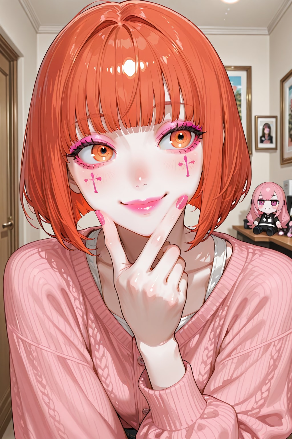 ギャルメイク | の人気AIイラスト・グラビア