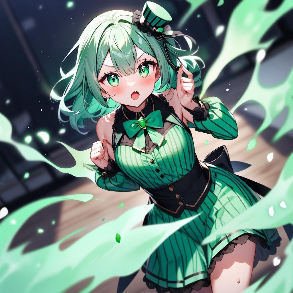 一語一絵「チョコミント」