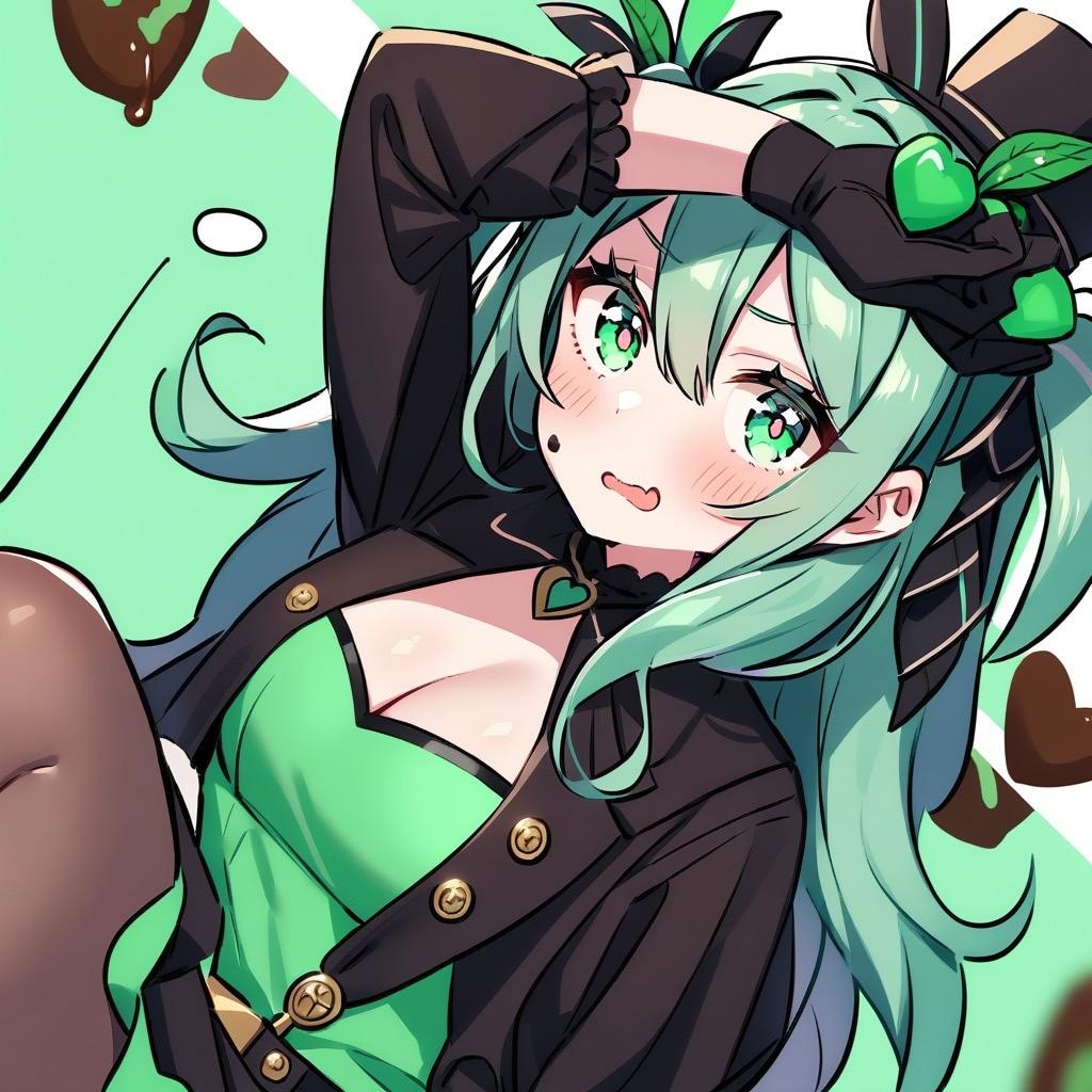 一語一絵「チョコミント」