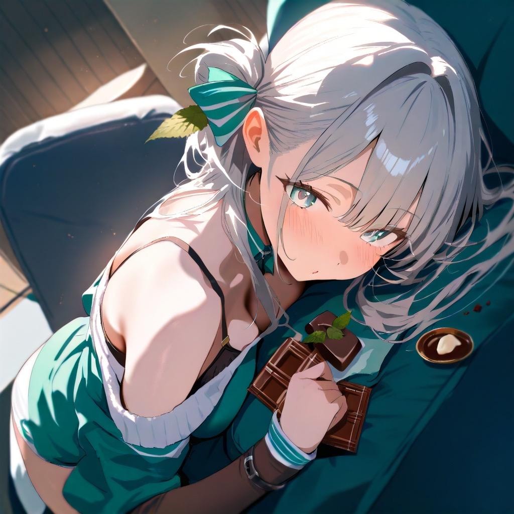 一語一絵「チョコミント」