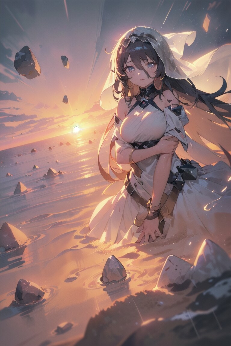遥か先の砂