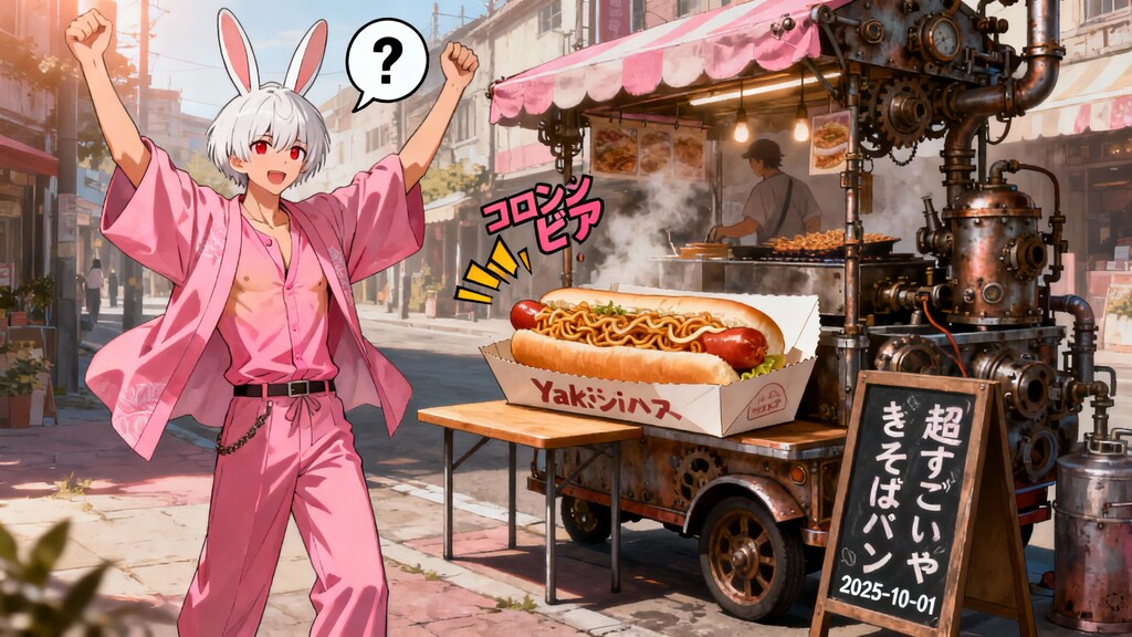 今日の焼きそばパン　2025-10-01