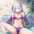 エミリアの水着 11枚目