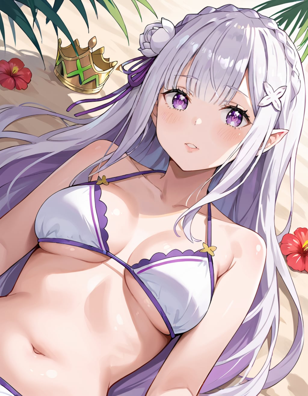 エミリアの水着