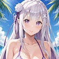 エミリアの水着 3枚目