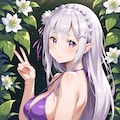 エミリアの水着 8枚目