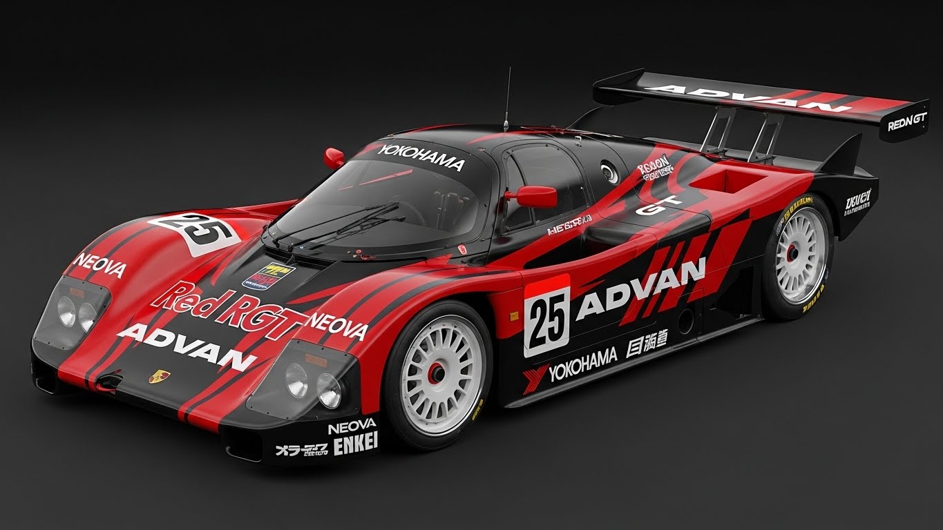 アドバンポルシェ962Cレーシングカー | の人気AIイラスト・グラビア