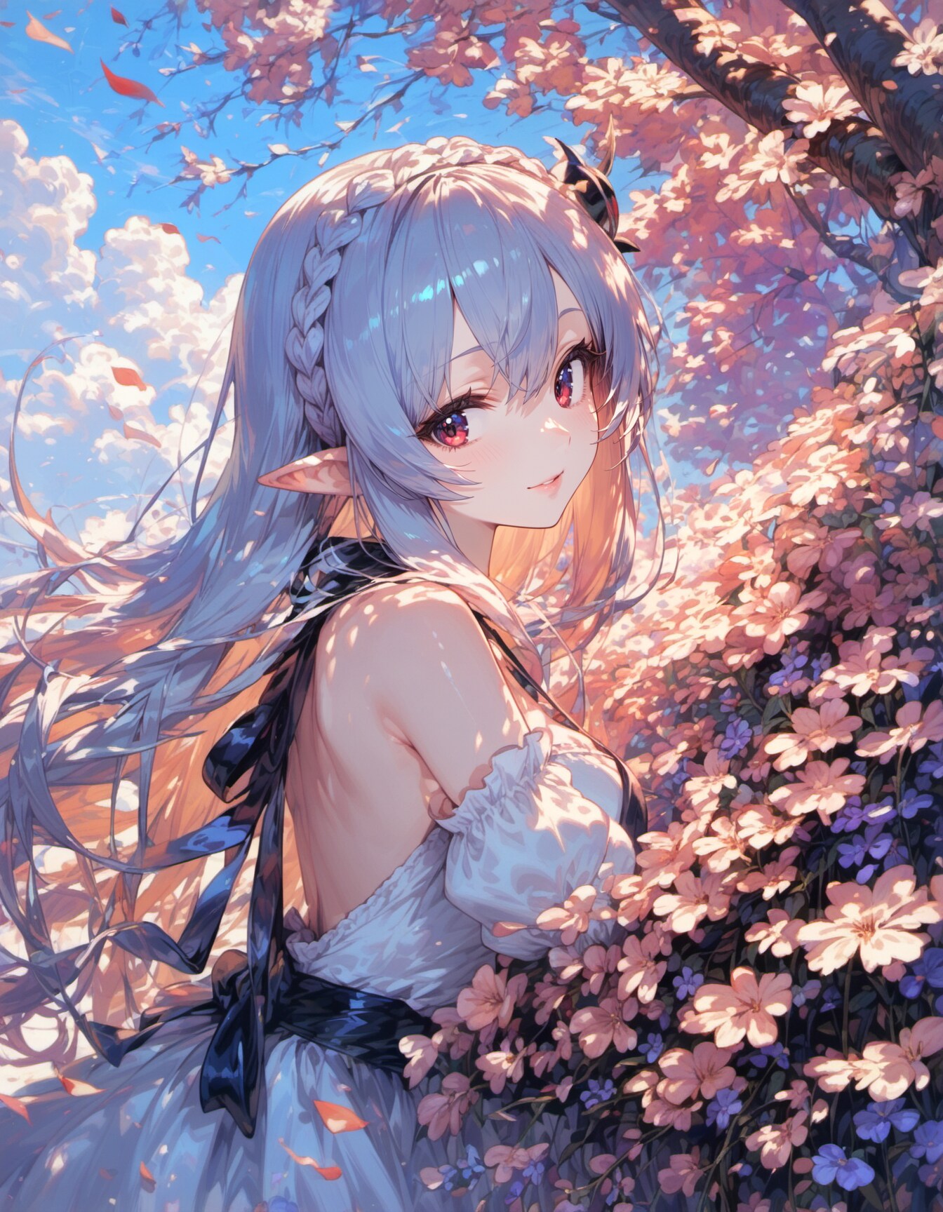 backless | の人気AIイラスト・グラビア