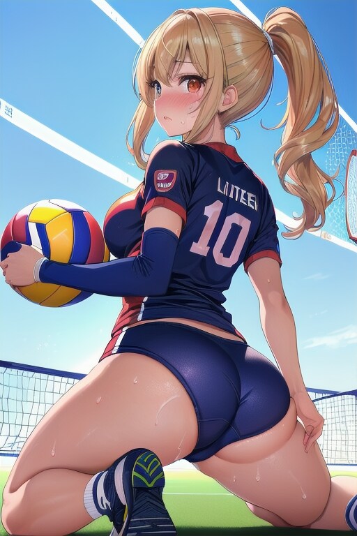 ギャルバレー部員