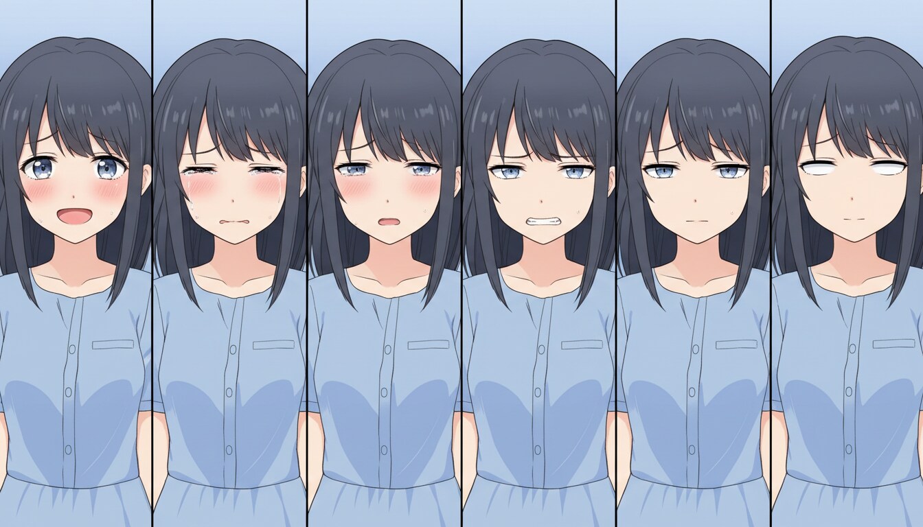 視線と表情と感情