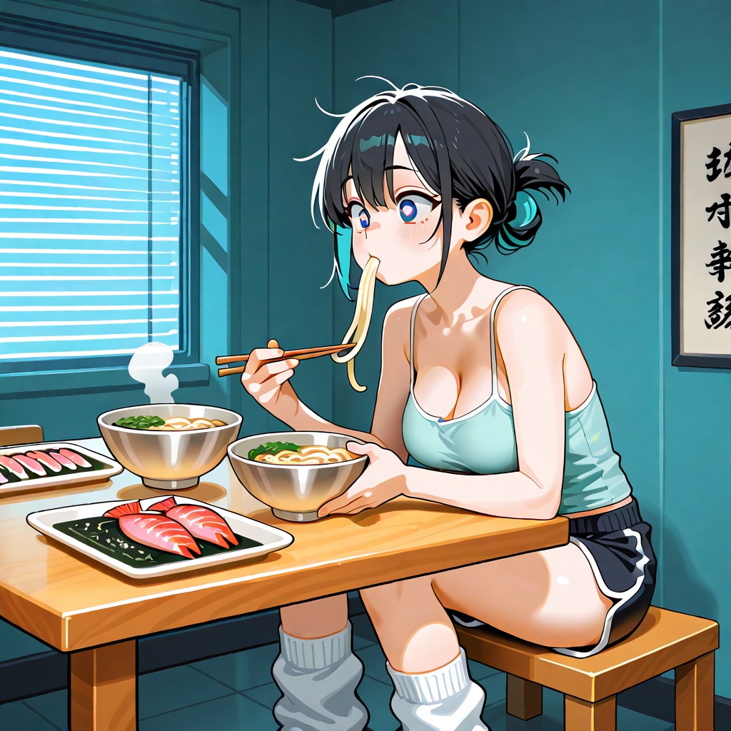 お夜食ですの。