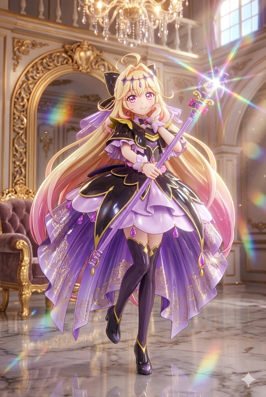 名探偵プリキュア　キュアアルカナ・シャドウ | の人気AIイラスト・グラビア