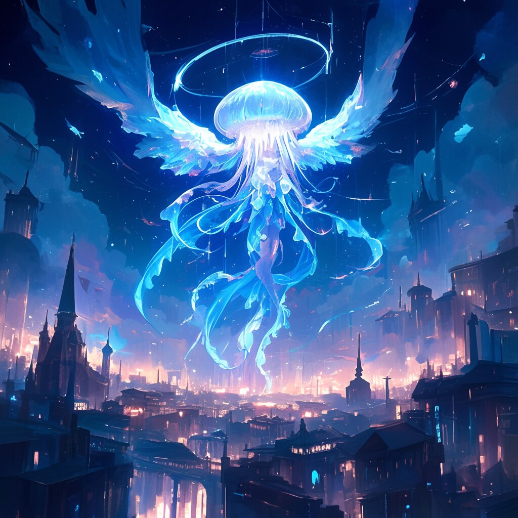 クラゲに守護された都市（まち）
