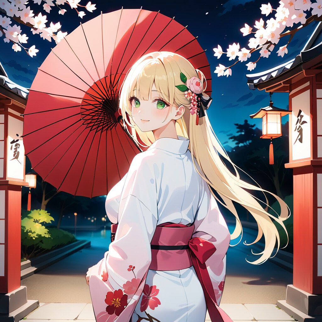 着物で見返り美人 凪咲さんVer.