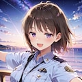 ジト目婦警さんとビール ～乾さつきのドライな日常～ Z724 2枚目