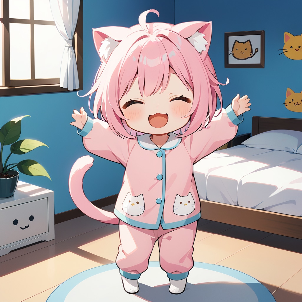 おはようにゃん！