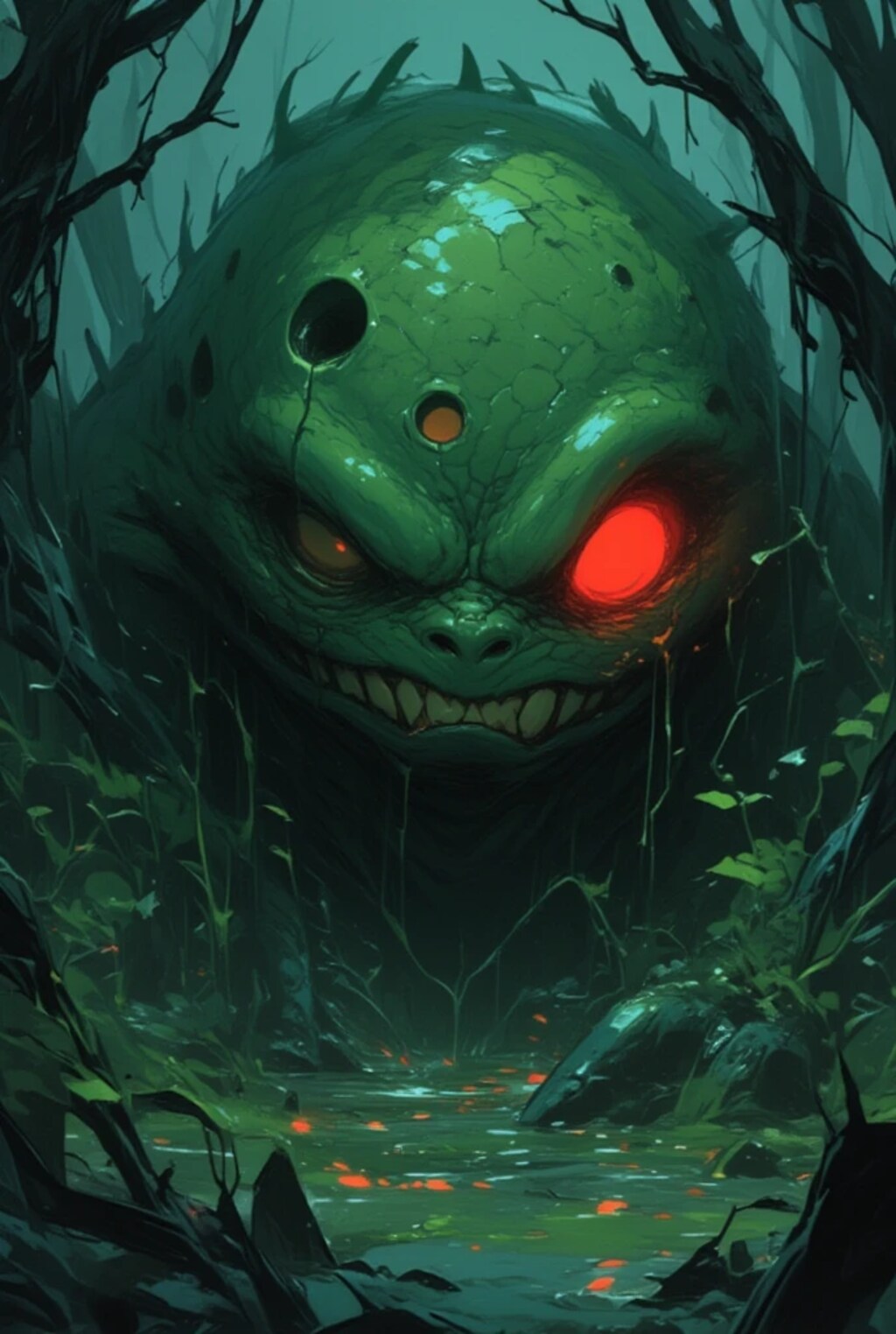 毒の沼地に棲むもの