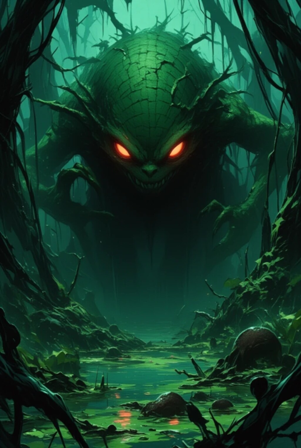 毒の沼地に棲むもの