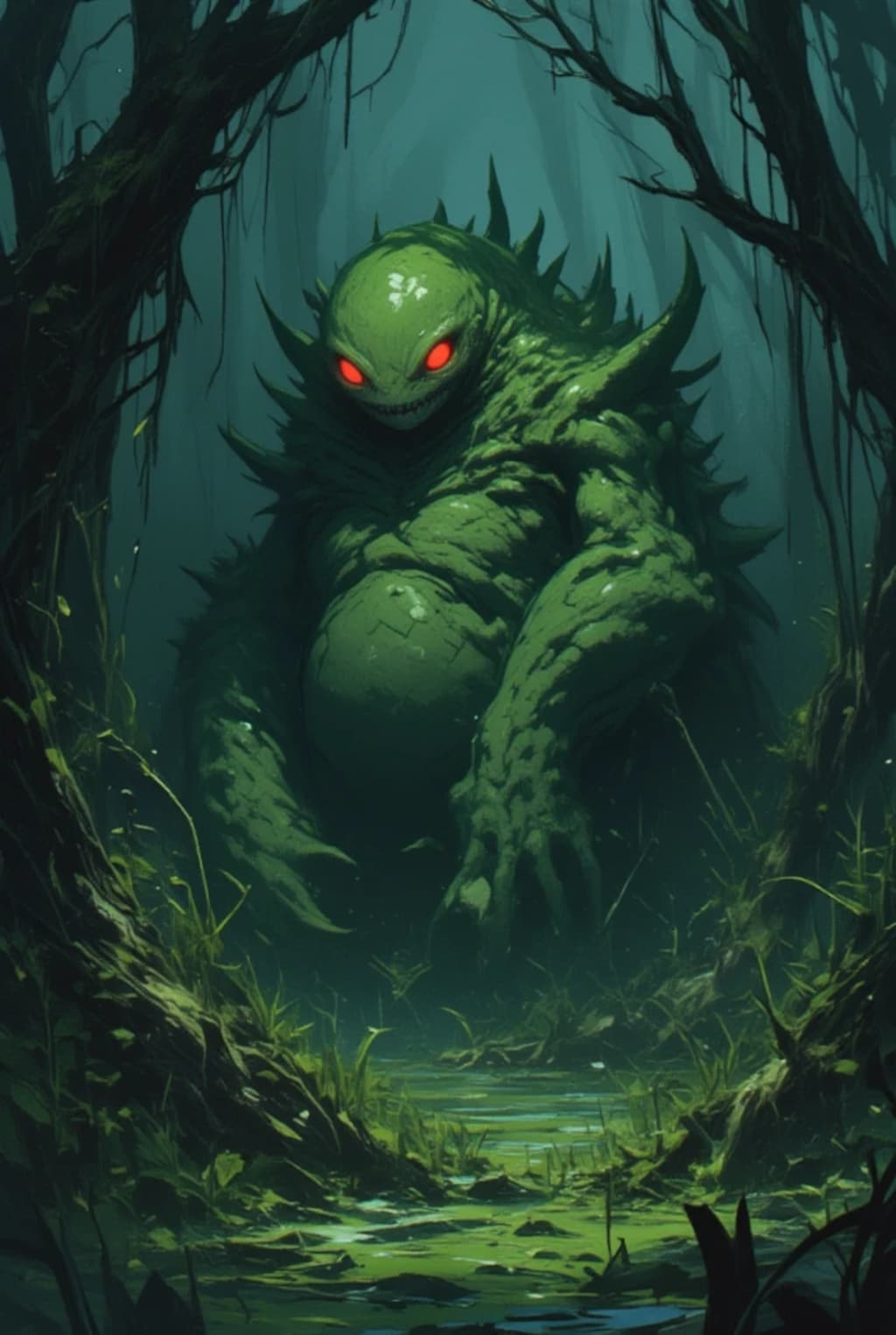 毒の沼地に棲むもの