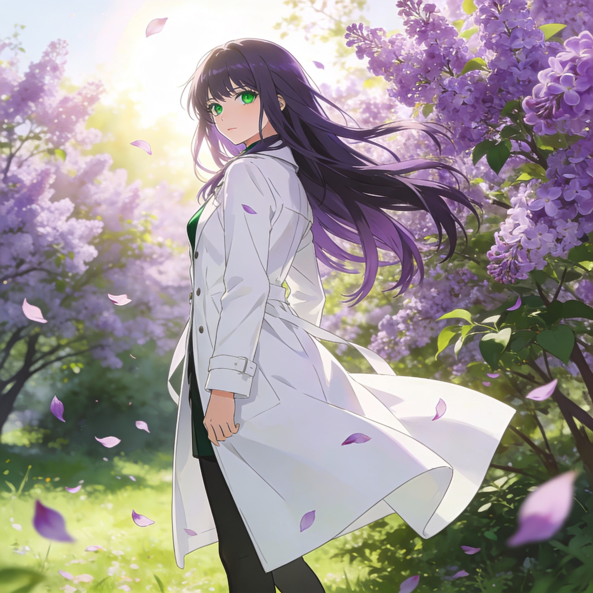 ライラック | の人気AIイラスト・グラビア