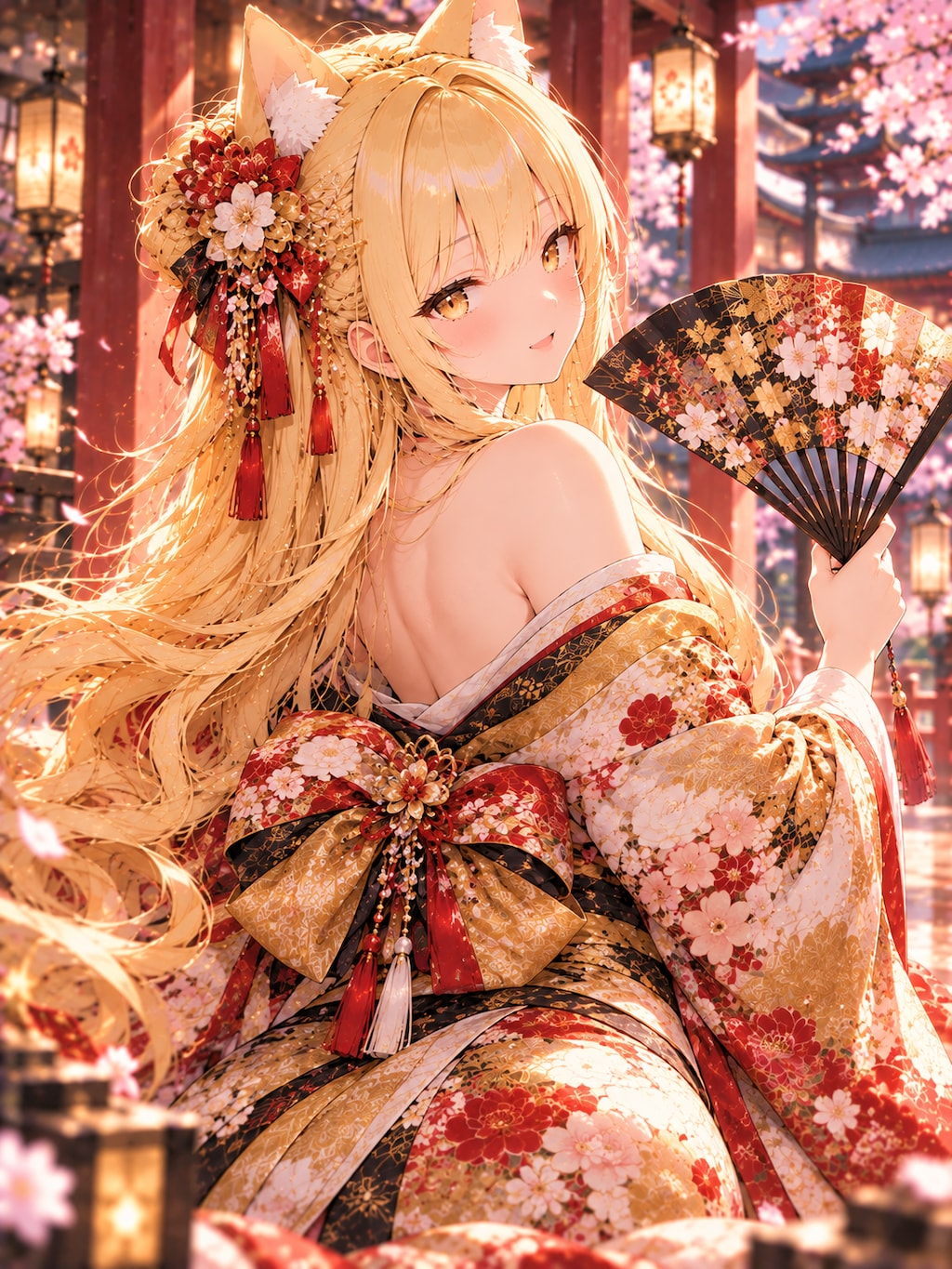 金ミオ、華やかに🌸🪭