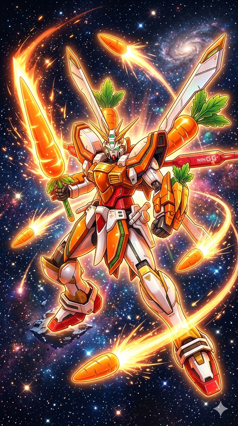 ニンジンゴッドガンダム