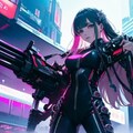 サイバーパンク娘の共同戦線 2枚目