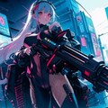 サイバーパンク娘の共同戦線 3枚目