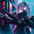 サイバーパンク娘の共同戦線 4枚目