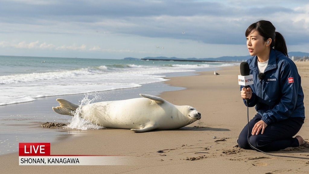 現場から生中継！