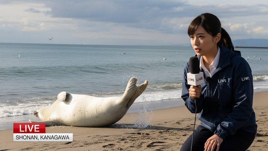 現場から生中継！