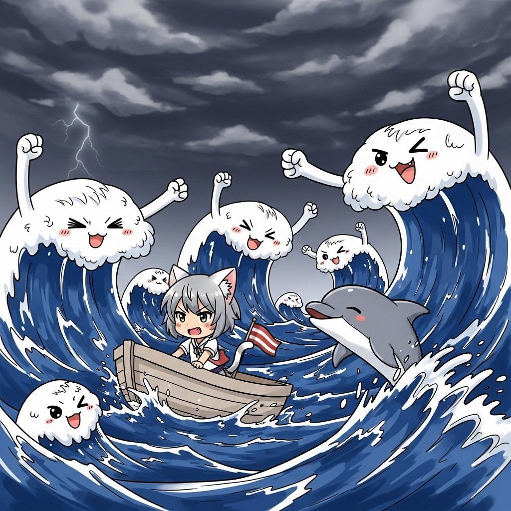 大波小波せいくらべ