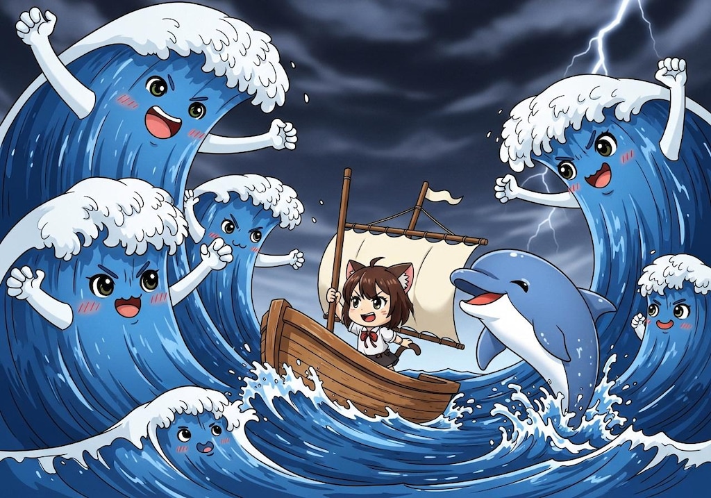 大波小波せいくらべ