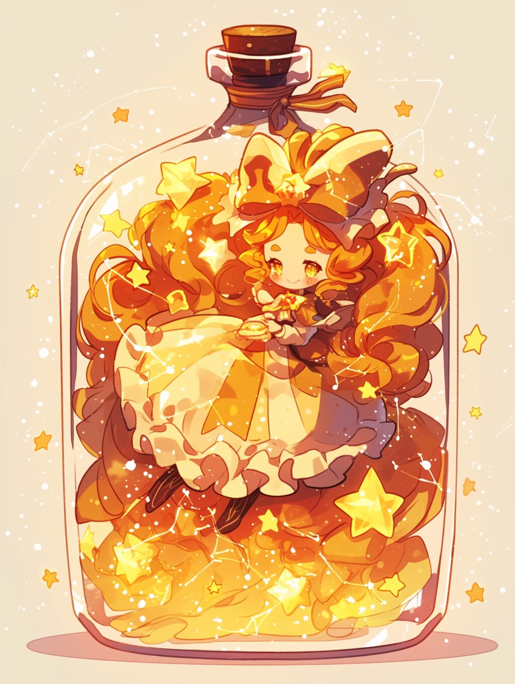 「瓶詰の少女」黄10