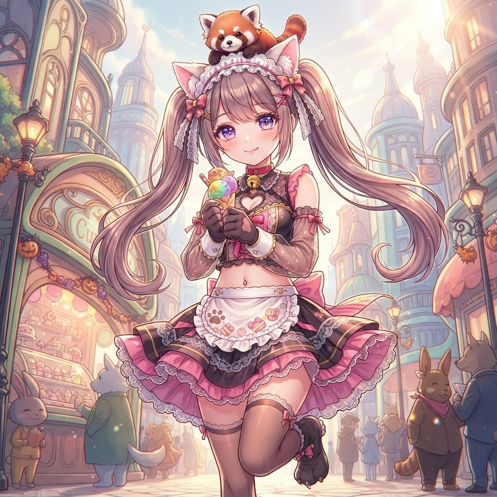 ネコミミジェラート | の人気AIイラスト・グラビア