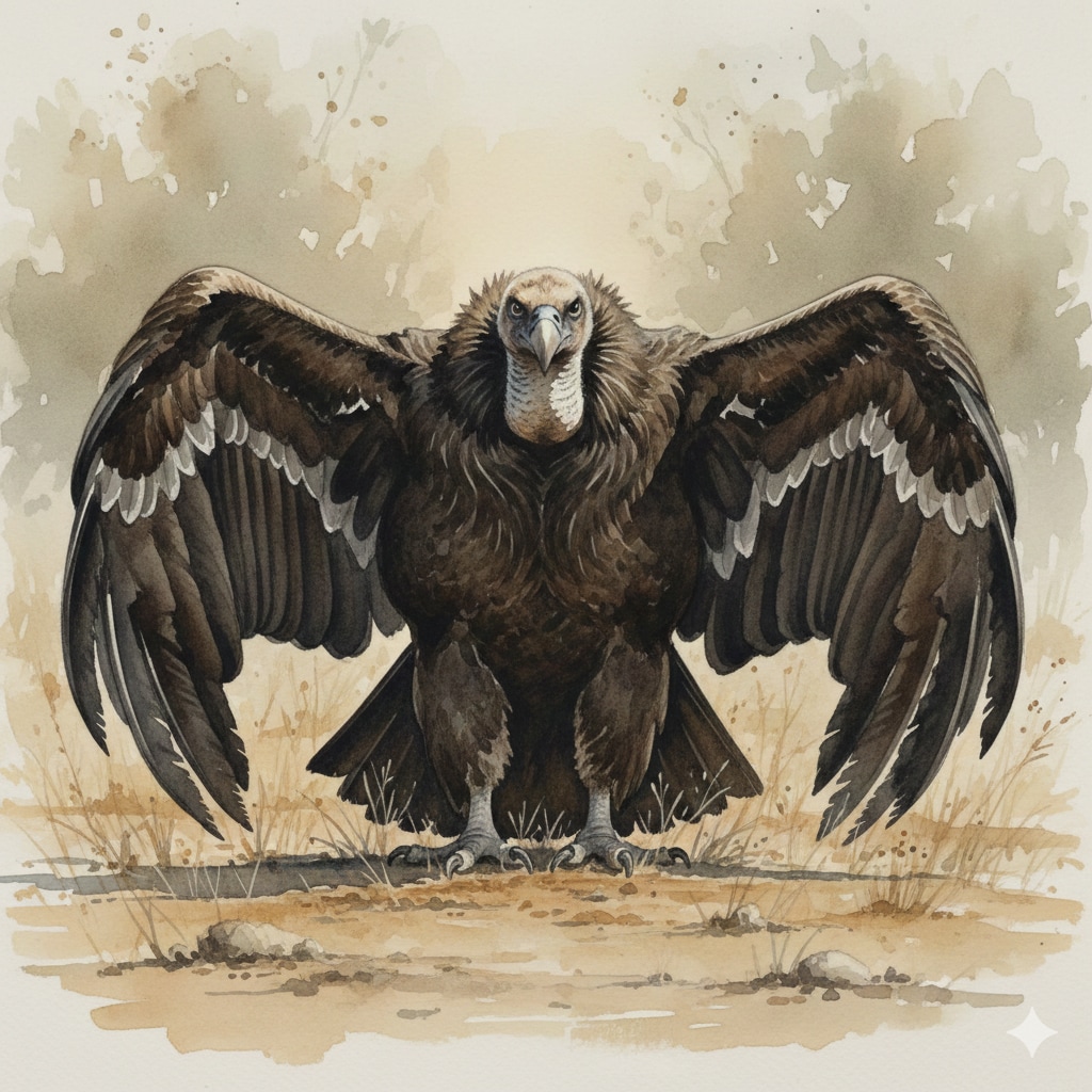 突然やってきた鳥