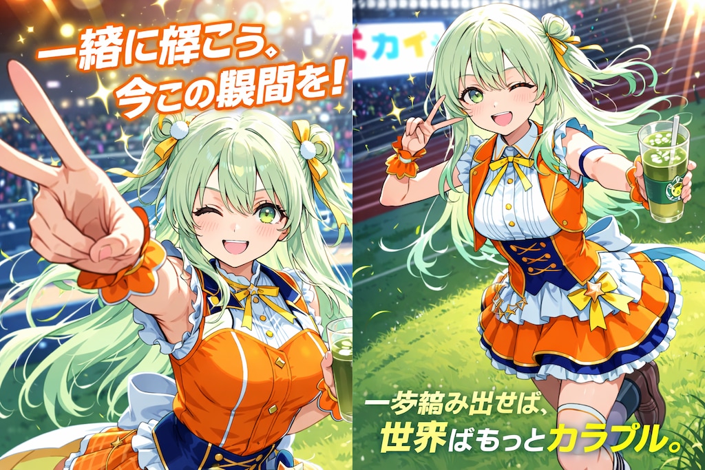 ロングにイメチェン